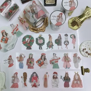 Holiday Girl Matte PET tape