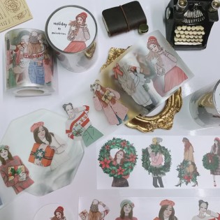 Holiday Girl Matte PET tape