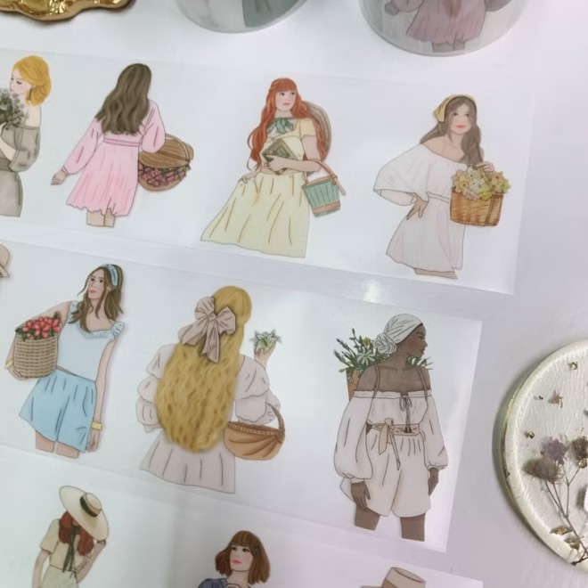 Basket Girls PET tape