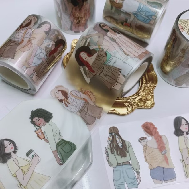 Summer Girls Matte PET tape