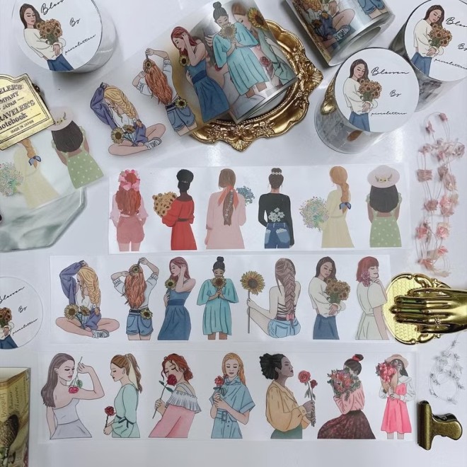 Blossom Girls Matte PET tape