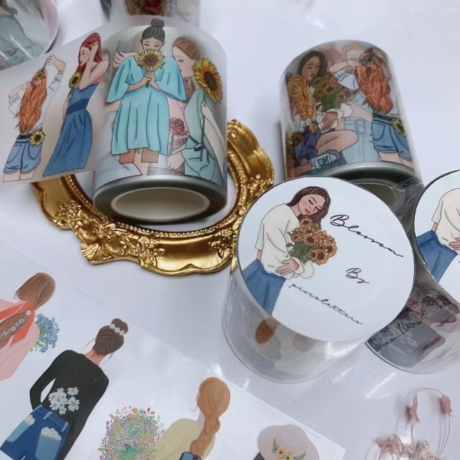 Blossom Girls Matte PET tape