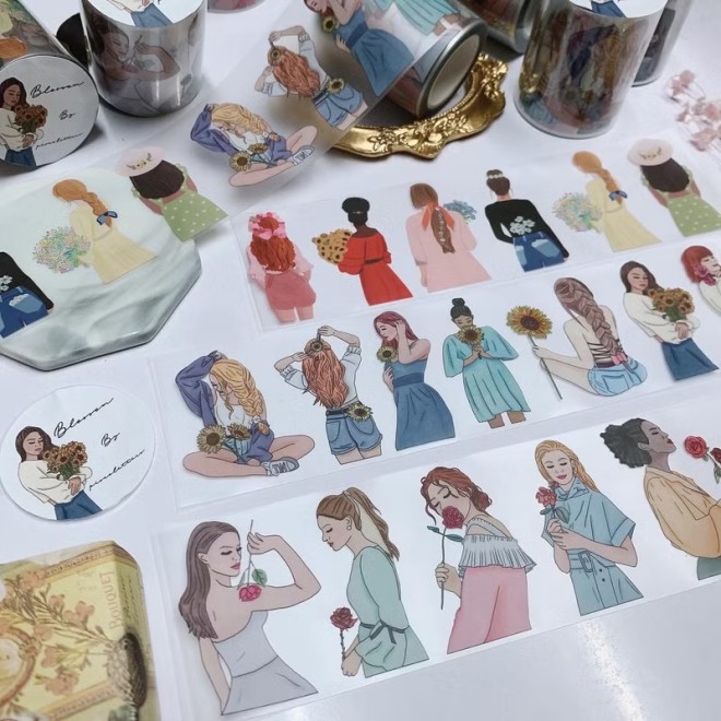 Blossom Girls Matte PET tape