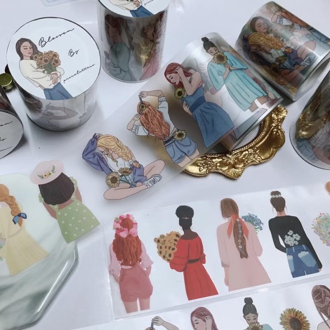 Blossom Girls Matte PET tape