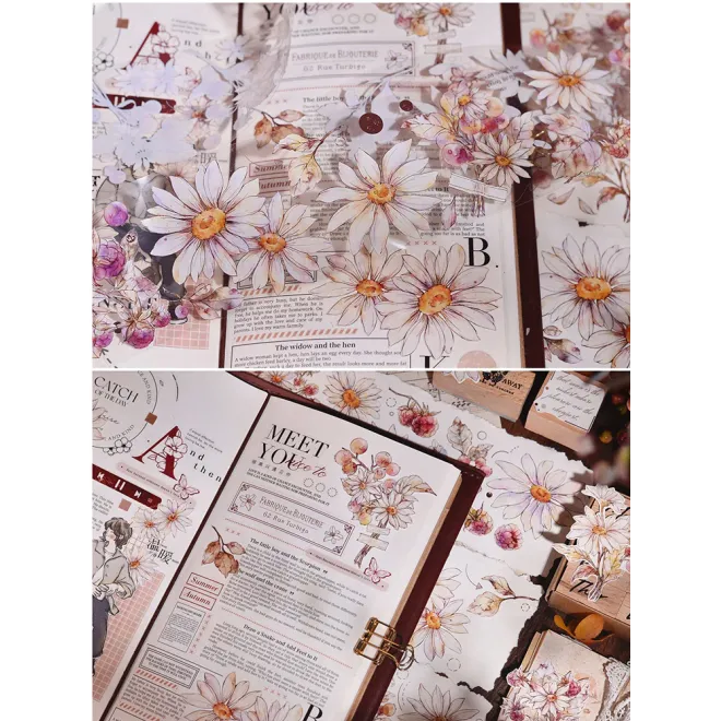 Daisy Flower PET tape