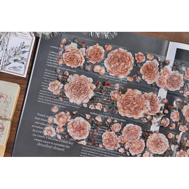 Summer Rose PET tape