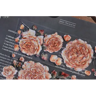 Summer Rose PET tape