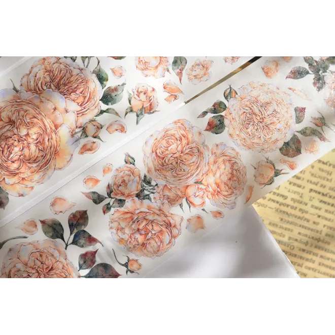 Summer Rose PET tape