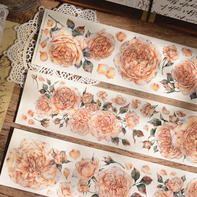 Summer Rose PET tape