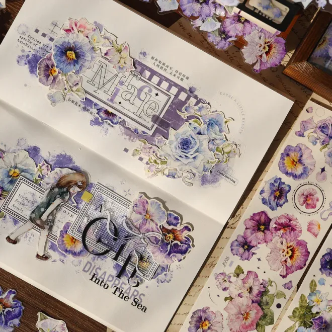 Floral Corydalis PET tape