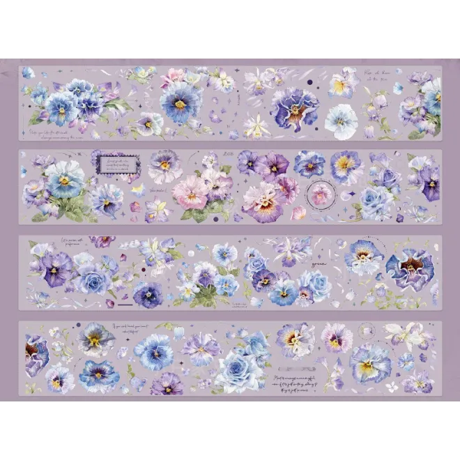 Floral Corydalis PET tape