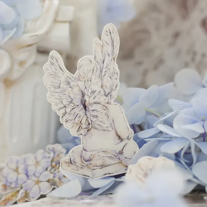 Purple Snow Flake PET tape