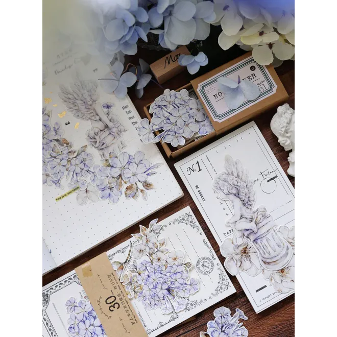 Purple Snow Flake PET tape