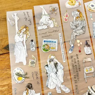 Chill girl  PET TAPE