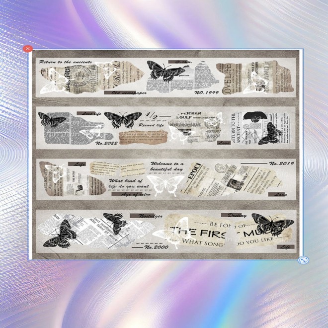 Ancient Script PET tape