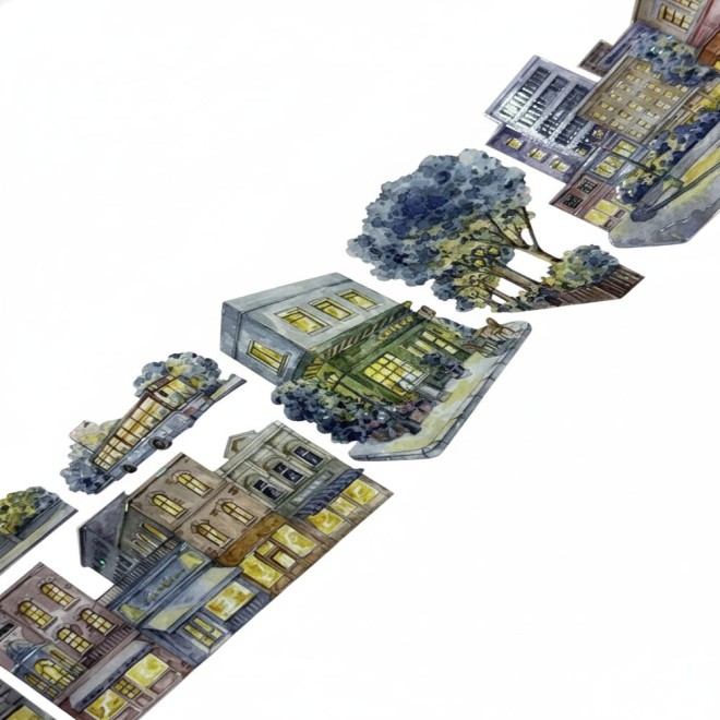 Midnight City Shell PET tape