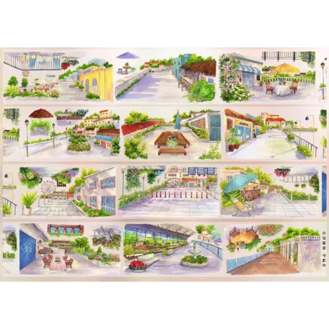 Coffee Walkway PET tape