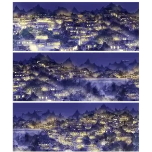 Dark Night City WASHI tape