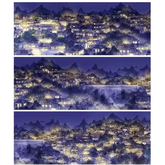 Dark Night City WASHI tape