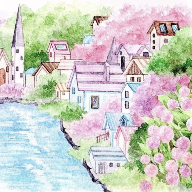 Wind Chimes at Pink Town PET tape