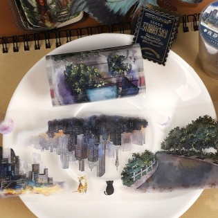 Night City Lights PET tape