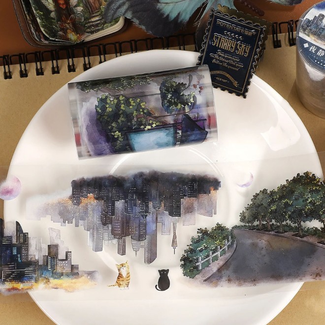 Night City Lights PET tape