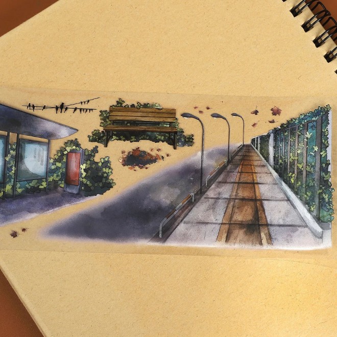 Night City Lights PET tape