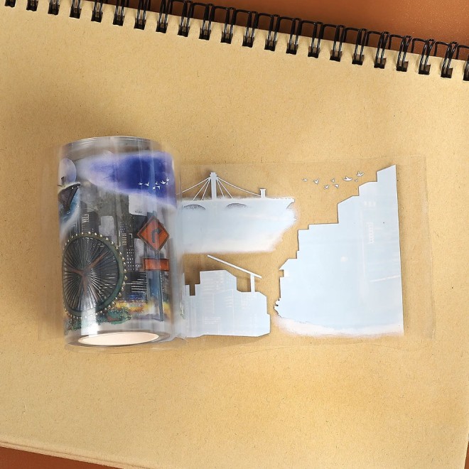 Night City Lights PET tape