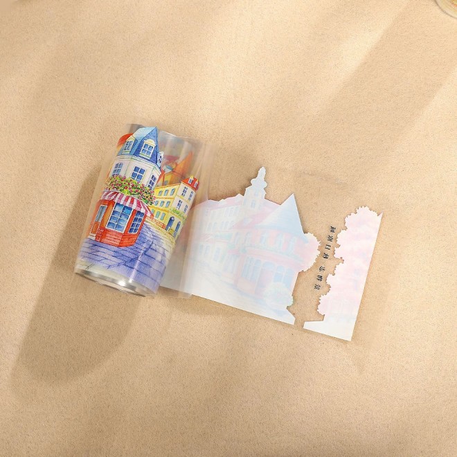 Autumn City PET tape