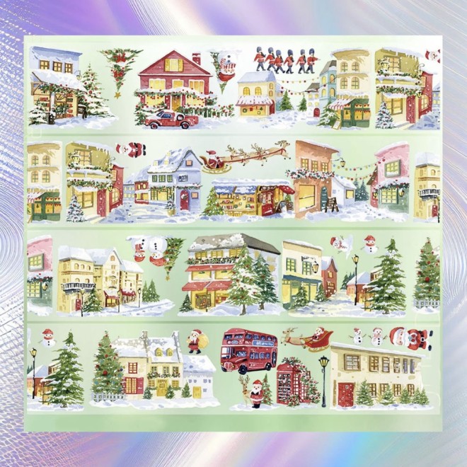 Christmas Street PET tape