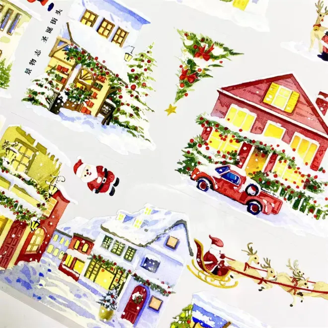 Christmas Street PET tape