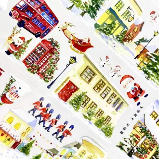 Christmas Street PET tape