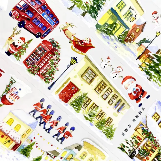 Christmas Street PET tape