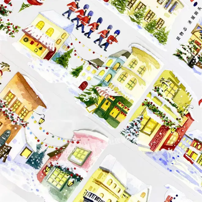 Christmas Street PET tape