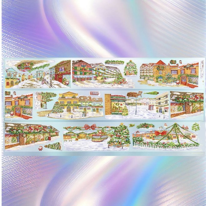 Christmas Town PET tape