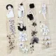 Loi design Monochrome miss orchid PET Tape
