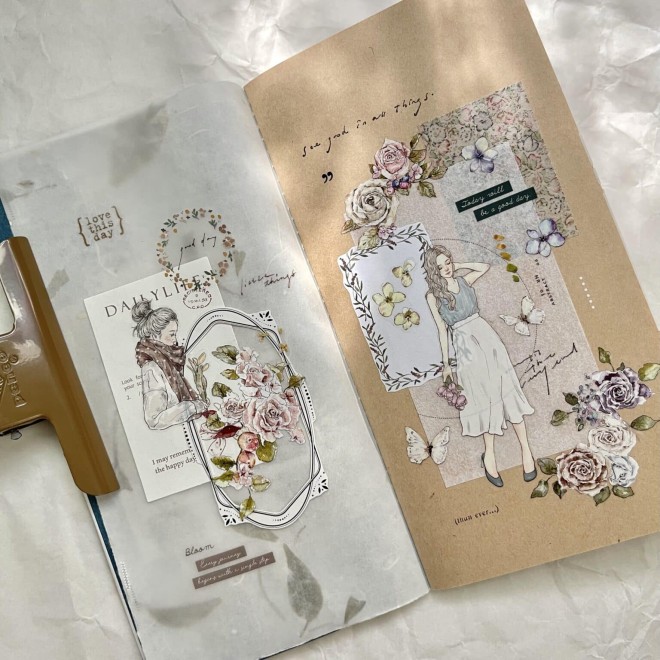 Bloom girl Matte PET tape