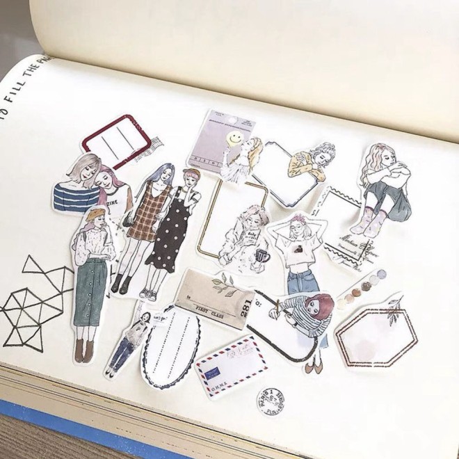 Pion label Girl WASHI tape