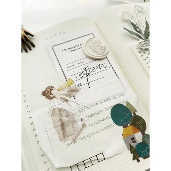 Hairmo Hello Girl Fashion Matte PET tape