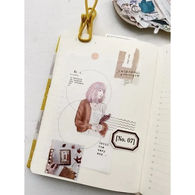 Hairmo Hello Girl Fashion Matte PET tape