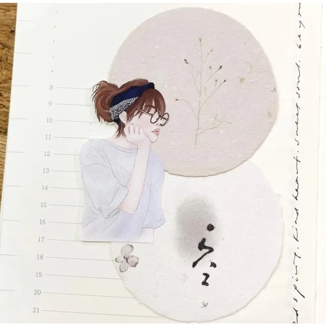 Hairmo Hello Girl Fashion Matte PET tape