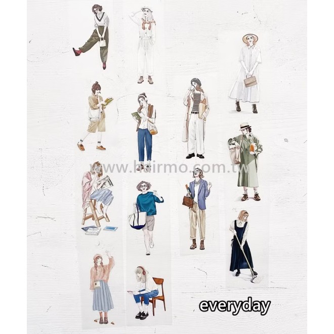 Hairmo Hello Girls Everyday PET tape