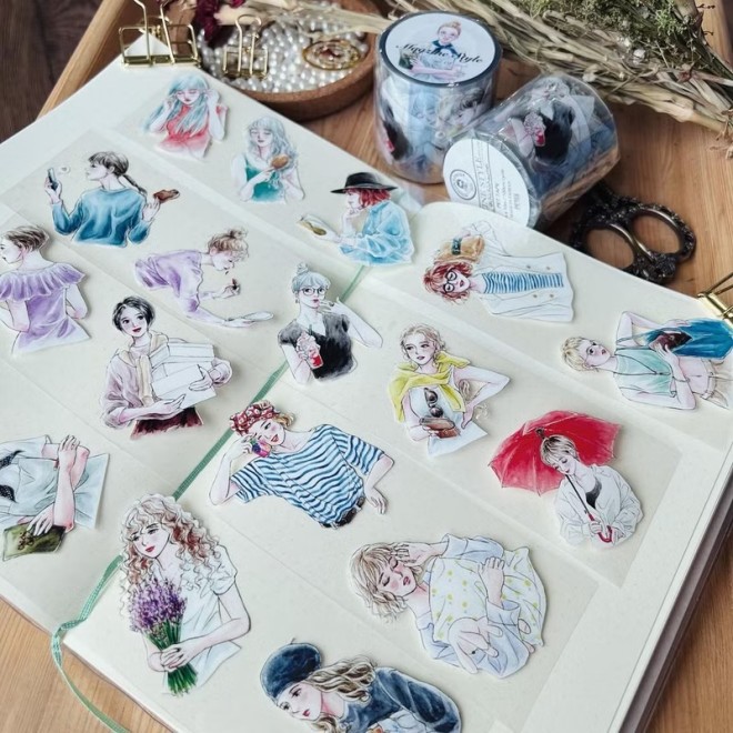 Trendy Girls PET tape