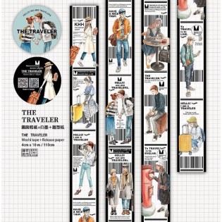 The Street Traveller lovers WASHI tape 
