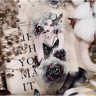 Retro English Girl PET tape