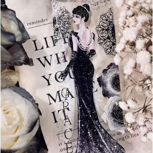 Retro English Girl PET tape