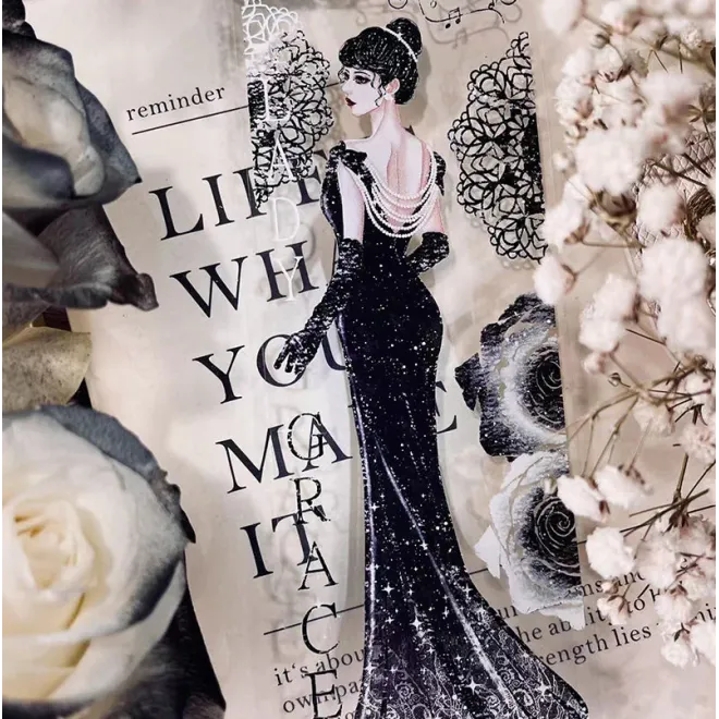 Retro English Girl PET tape