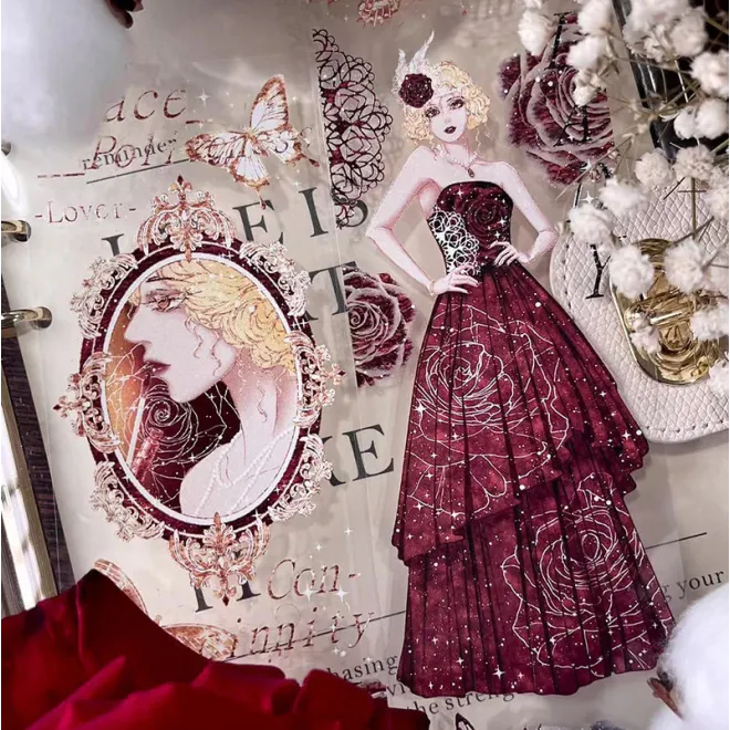 Retro English Girl PET tape