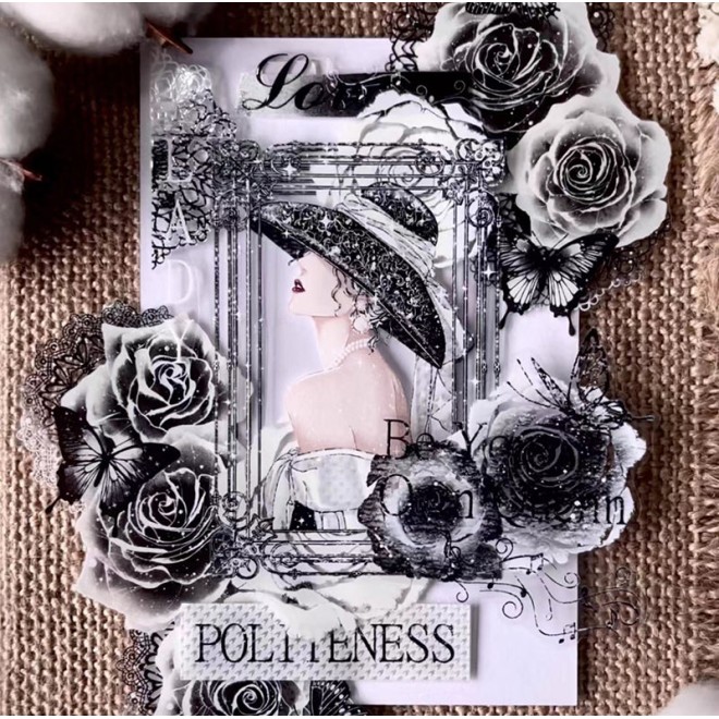 Retro English Girl PET tape