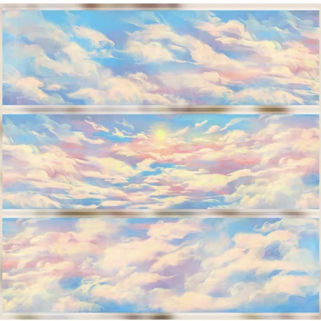Clouds 5 PET tape